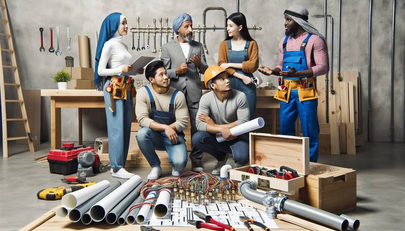 Collaboration in Plumbing: Working with Other Trades